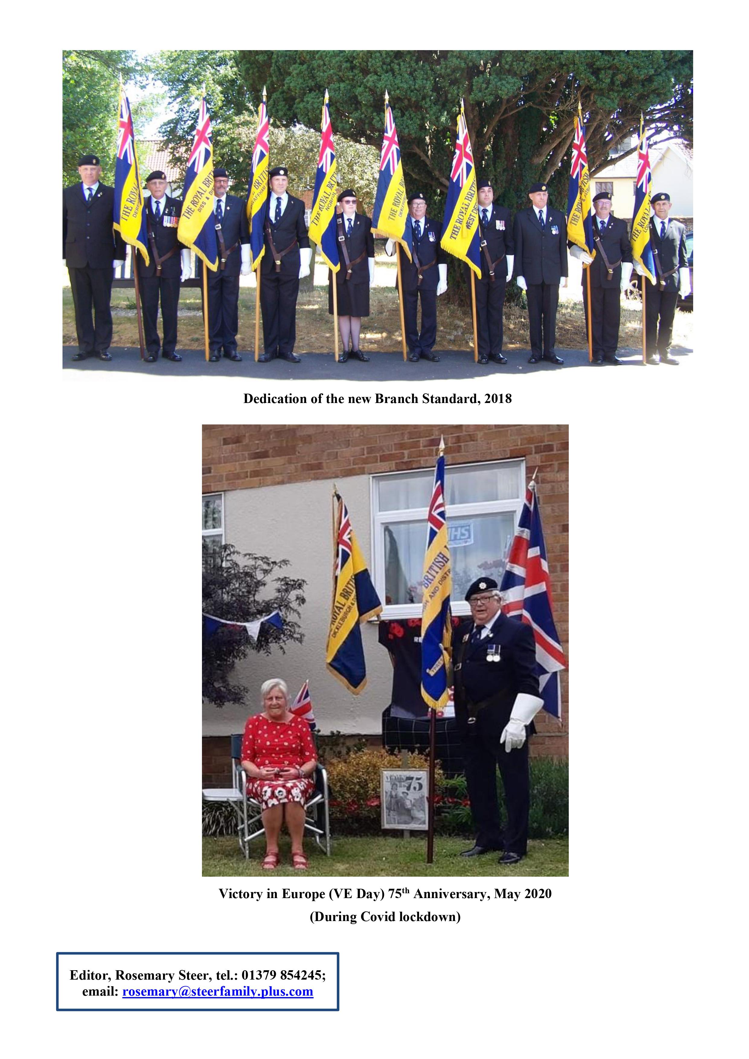 RBL Dickleburgh and District News Letter Page 3